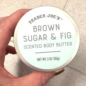 NWOT Trader Joe’s Brown Sugar & Fig cream